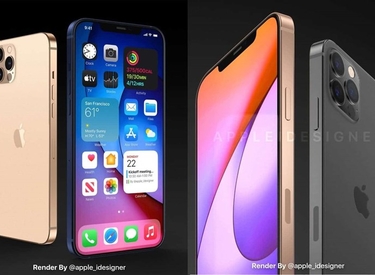 iPhone 12 pro lộ ảnh render thiết kế mạnh mẽ, màn hình tràn cạnh cuốn hút người nhìn