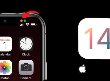 GIẢI MÃ chấm màu cam và xanh lá trên thanh trạng thái IOS 14 có ý nghĩa gì?