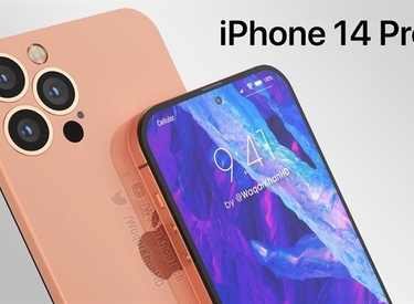 iPhone 14 lộ ảnh render  - Màn hình đục lỗ, cụm cam mới