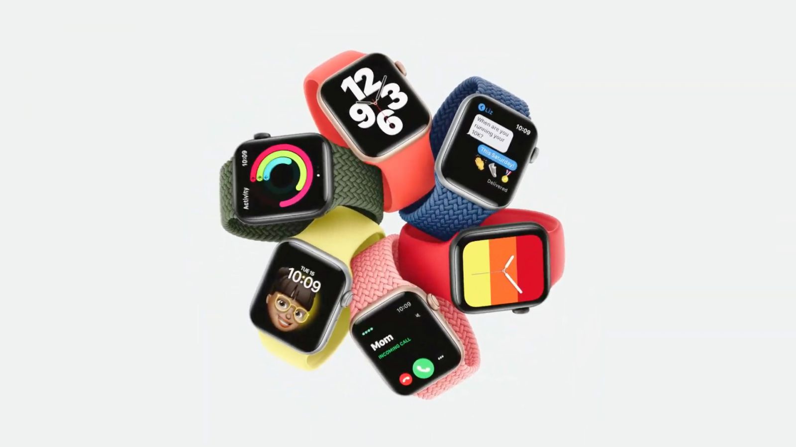 Màu sắc của Apple Watch Series 6