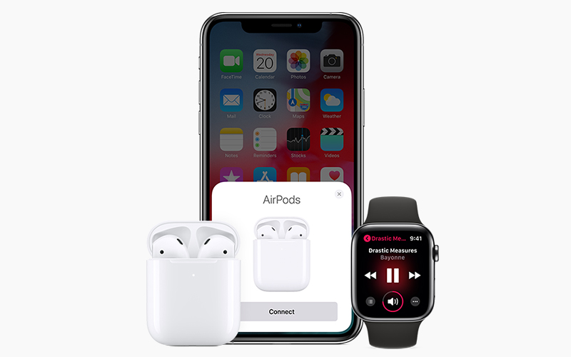 Khả năng đàm thoại của AirPods 2 rất tốt