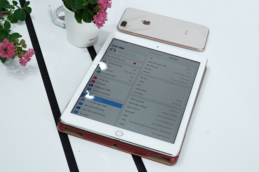 Dung lượng pin của iPad Air đủ sử dụng 2 - 3 ngày