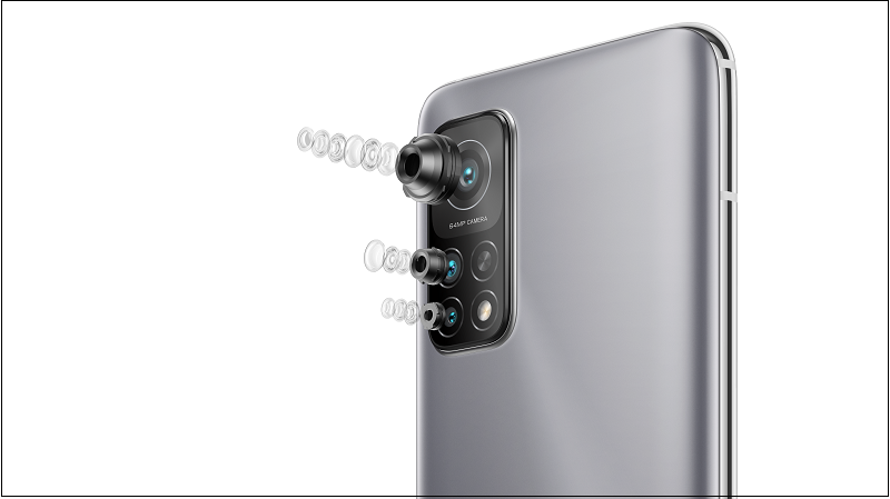 Cụm 3 camera chính của Xiaomi mi 10T